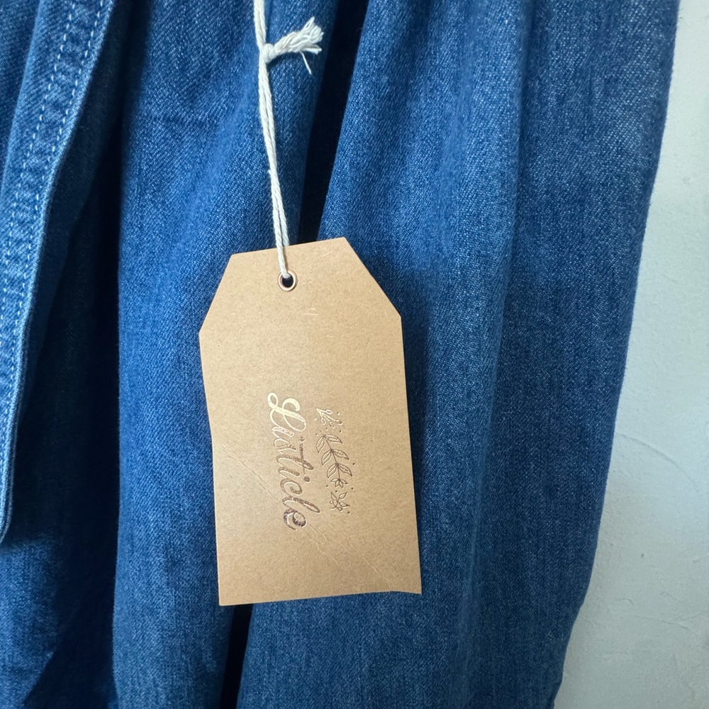 Denim Maxi Dress - Picture 12 of 13